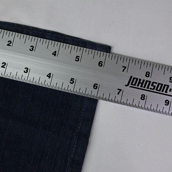Rerock Express 4 Skinny Dark Wash Stretch Denim Womens Jeans - Picture 5 of 9